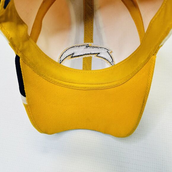 Reebok NFL San Diego Chargers Cap Yellow Blue Hat Lot Of 2 One Size & 7 3/8 - Picture 16 of 16